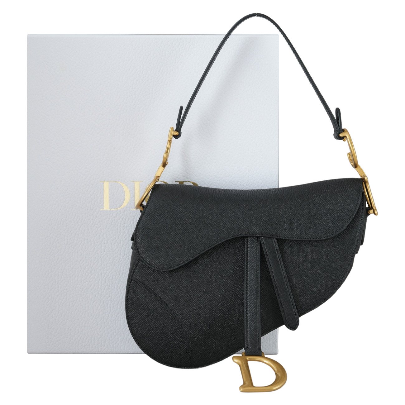 CHRISTIAN DIOR(USED)크리스찬디올 새들백 미듐